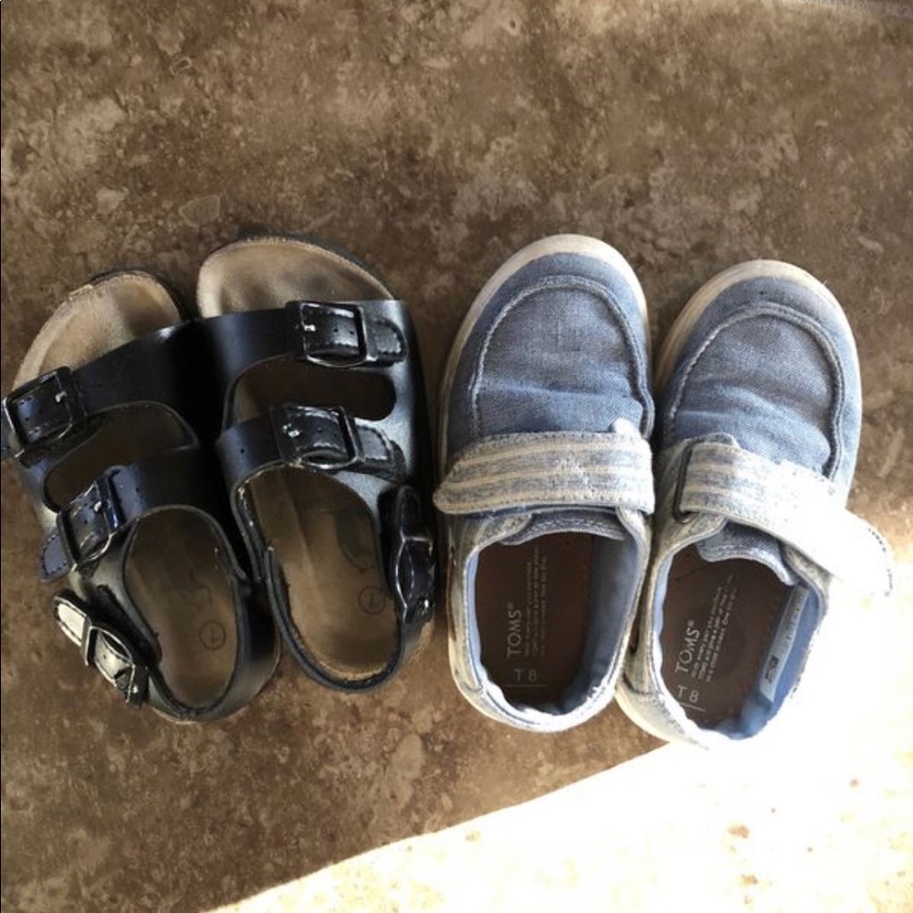 Toms and Rugged Bear slippers